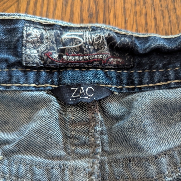 Silver Jeans Men's Bootcut Jeans - Dark Blue - Picture 6 of 7
